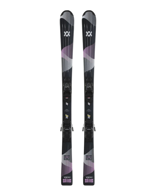 Volkl Shine Junior Skis + 4.5 VMotion Jr Lady Ski Bindings