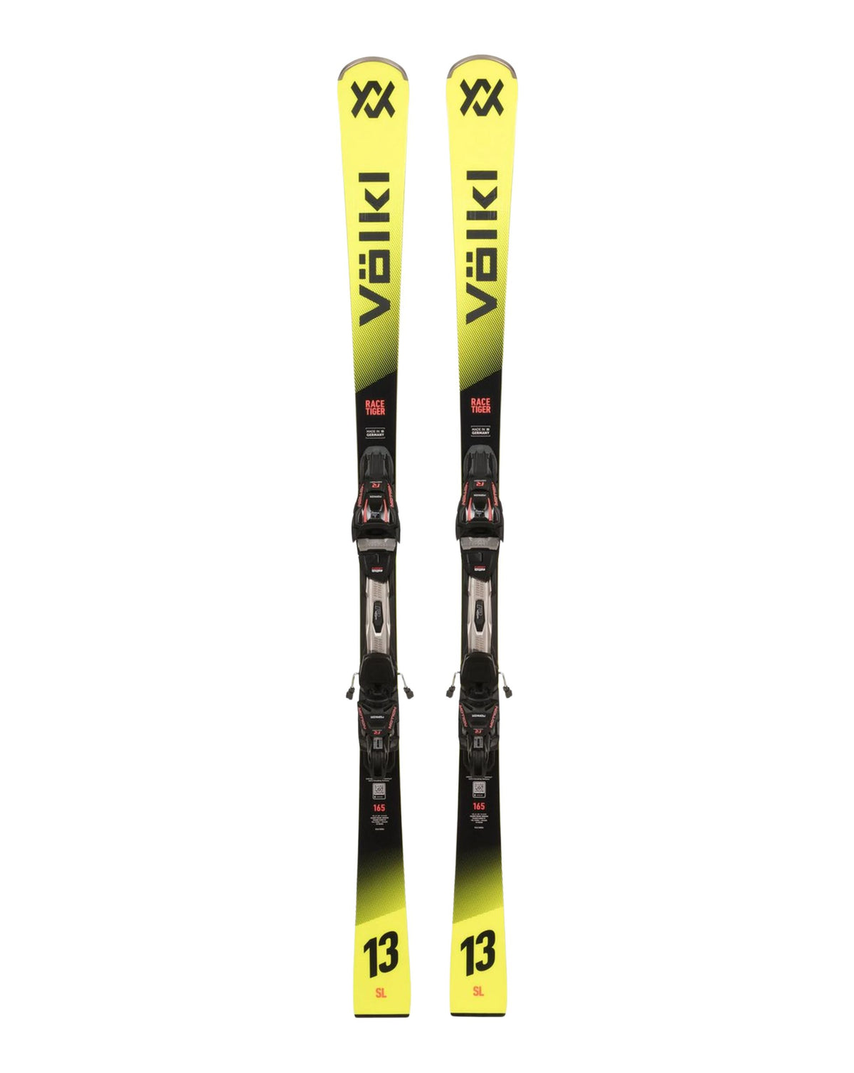Volkl Racetiger SL -Red + RMotionT 12 Men's Skis