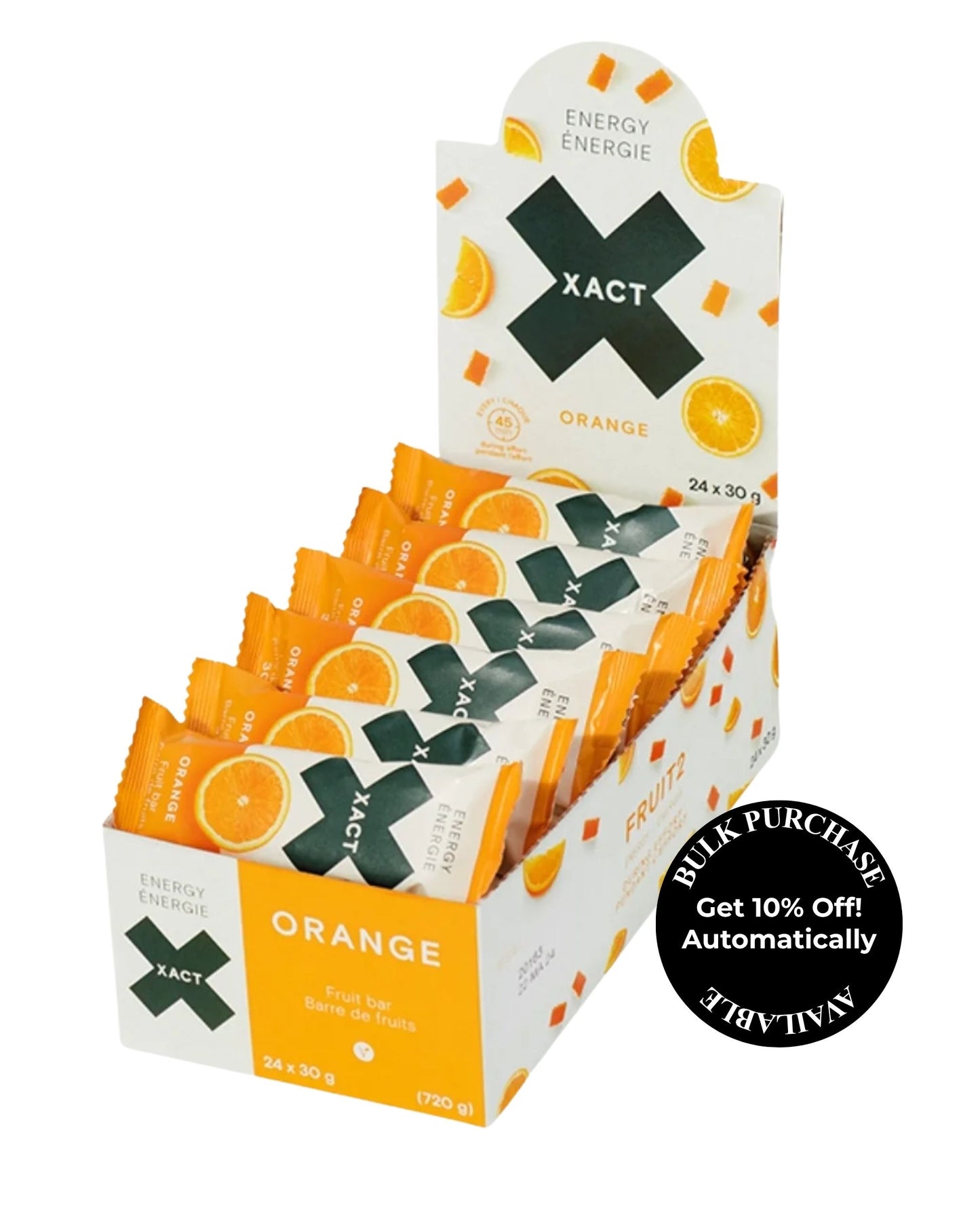 XACT Energy Fruit Bar - Orange