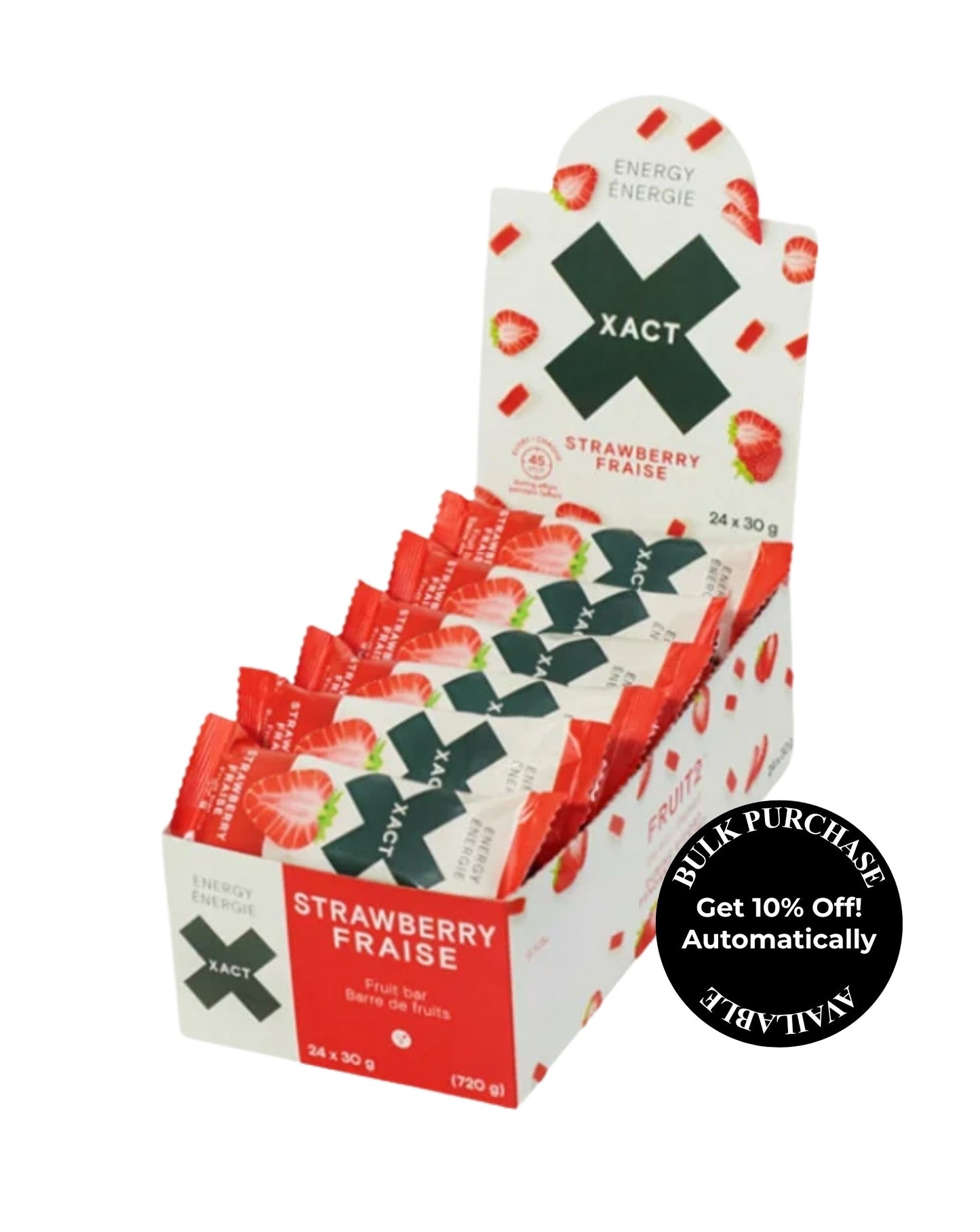 XACT Energy Fruit Bar - Strawberry