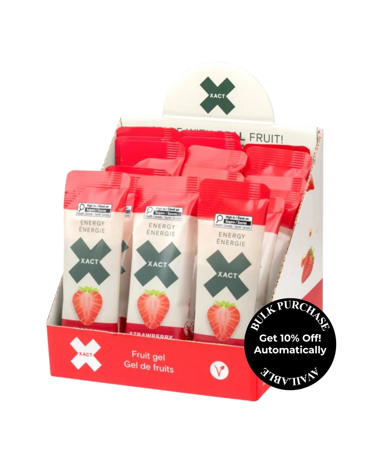 Xact Energy Fruit Gel - Strawberry