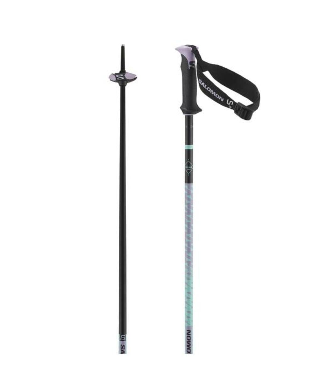 Salomon Polar Pro S3 Ski Poles - Lilac