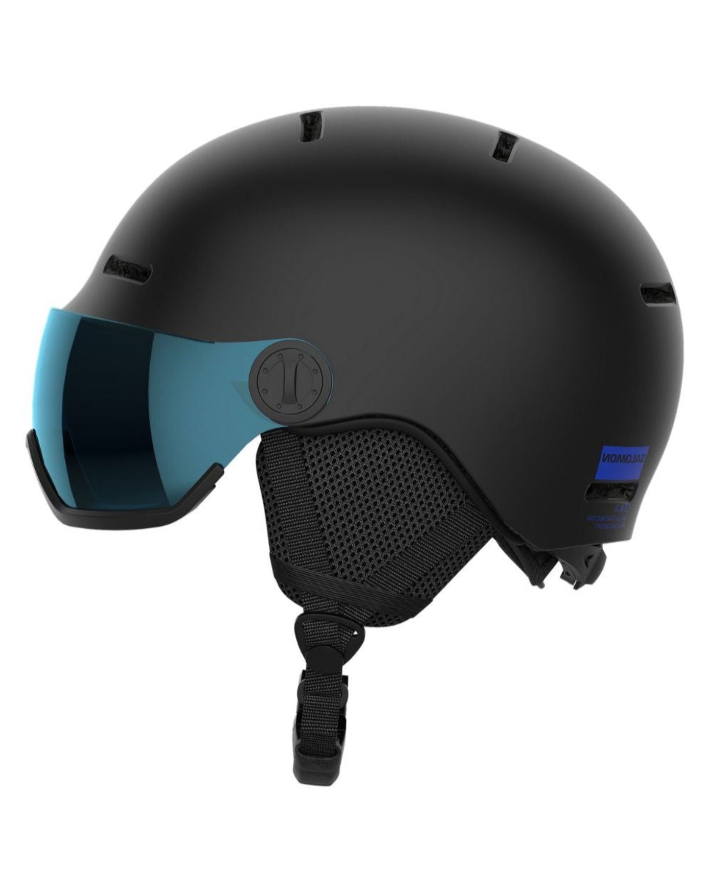 Salomon Orka Visor Junior Ski Helmet - Black