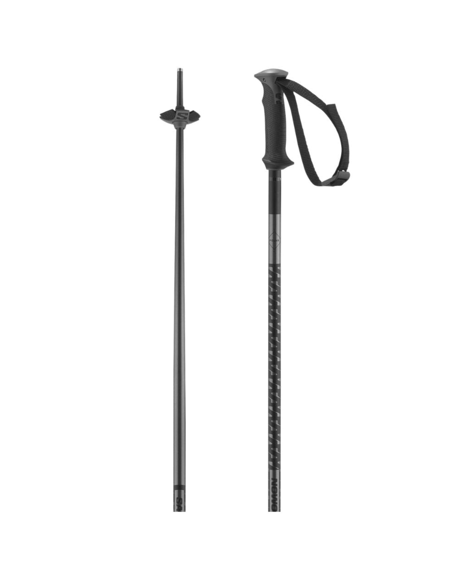 Salomon Polar Ski Poles - Black