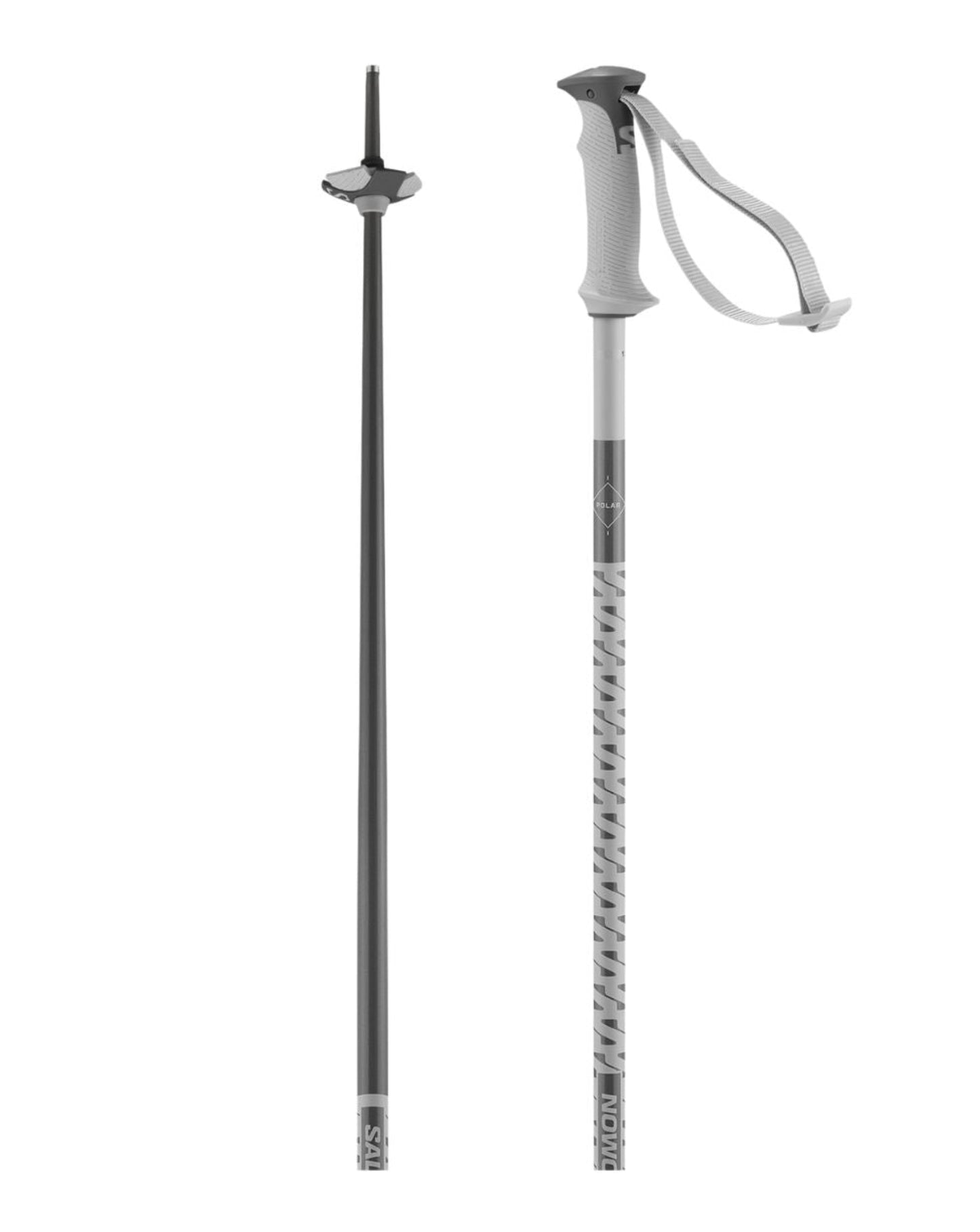 Salomon Polar Ski Poles - Grey Violet