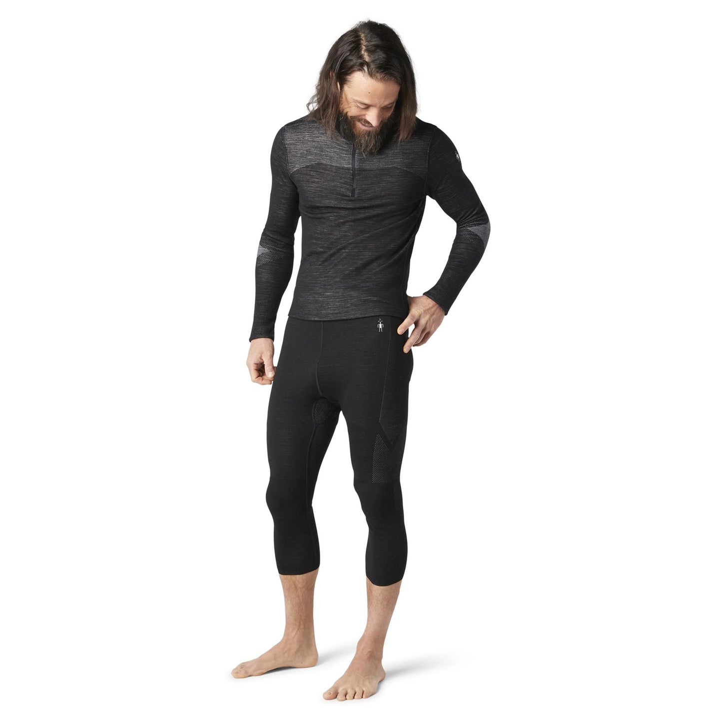 Smartwool Men's Intraknit Thermal Merino Base Layer 3/4 Bottom