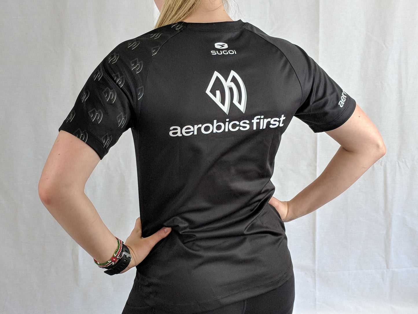 Aerobics First Sugoi Womens Polka Dot Turbo Tee