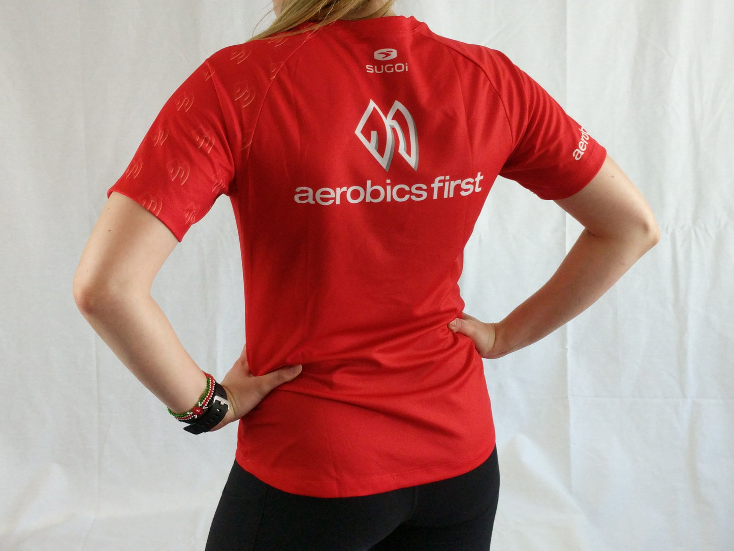 Aerobics First Sugoi Womens Polka Dot Turbo Tee