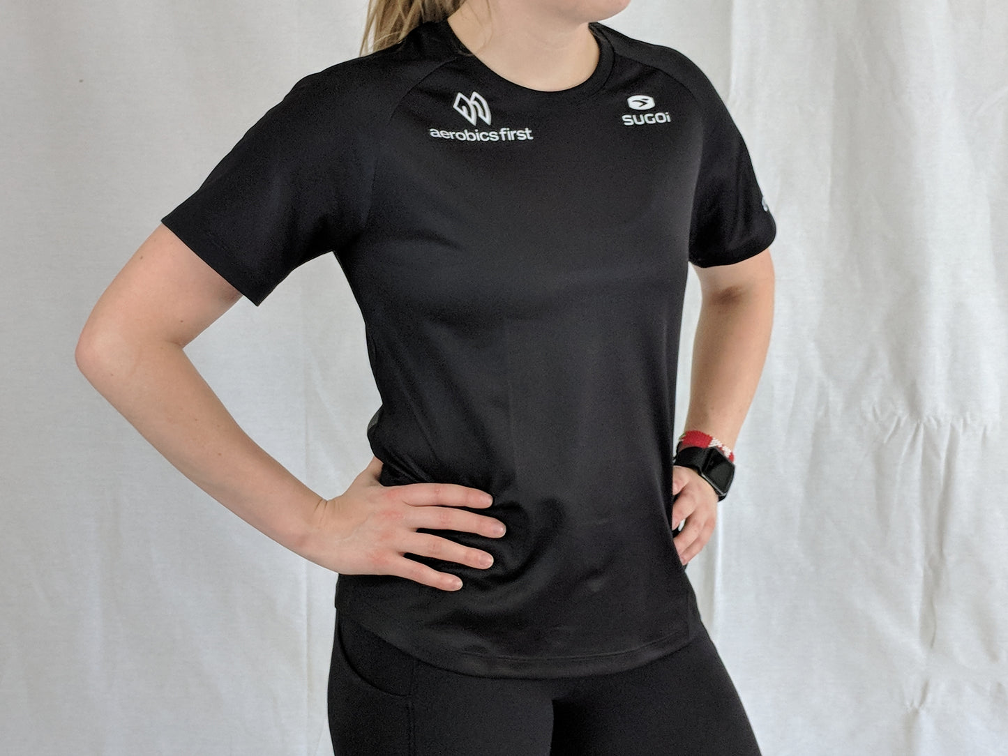 Aerobics First Sugoi Womens Big Logo Turbo Tee