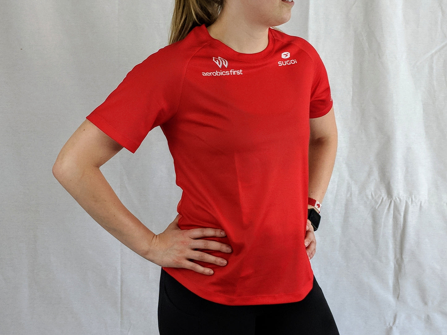 Aerobics First Sugoi Womens Big Logo Turbo Tee