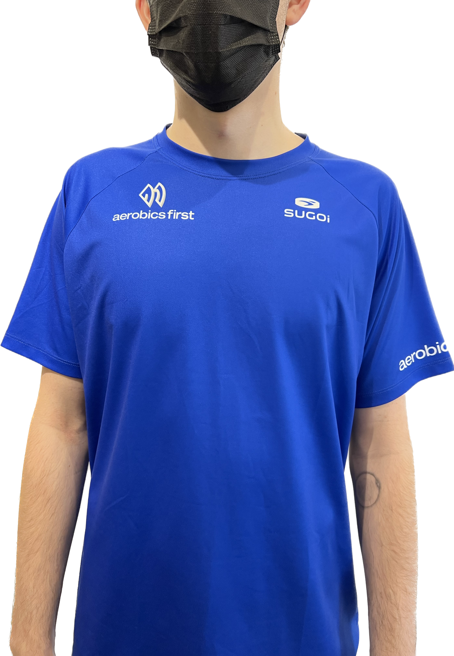 Aerobics First Sugoi Mens Big Logo Turbo Tee