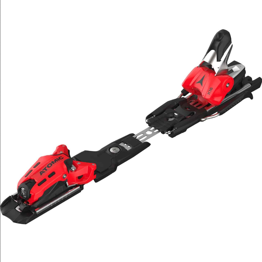 Atomic X 16 VAR Race Bindings - Red/Black