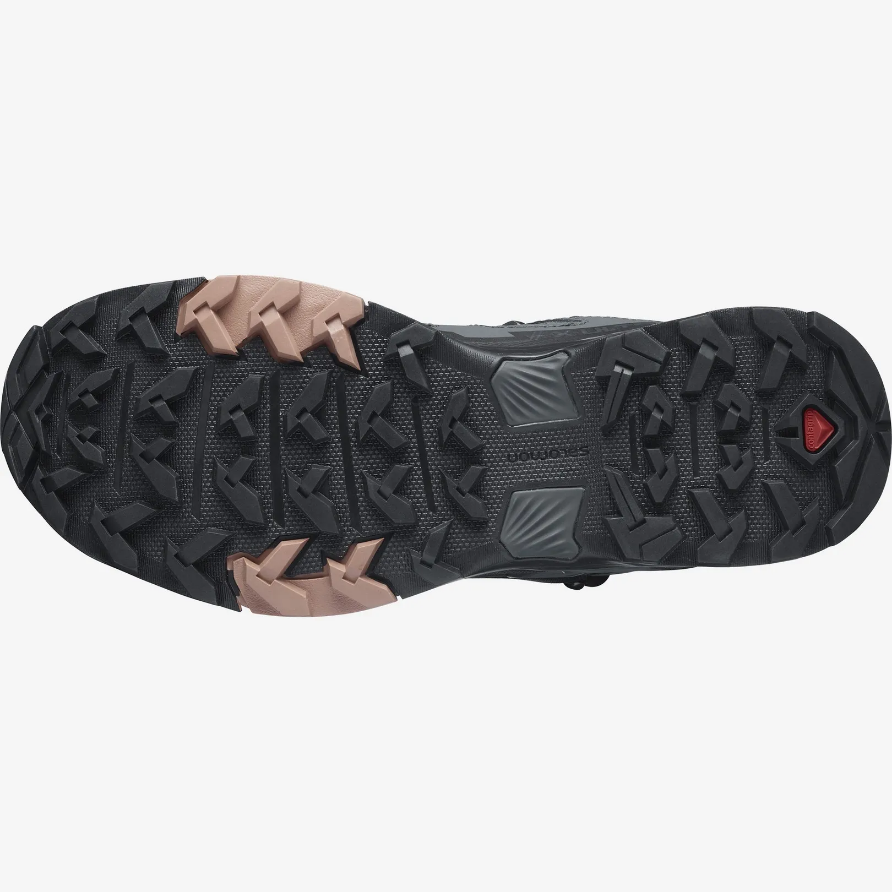 Salomon Women's X Ultra Mid GTX - Ebony/Mocha