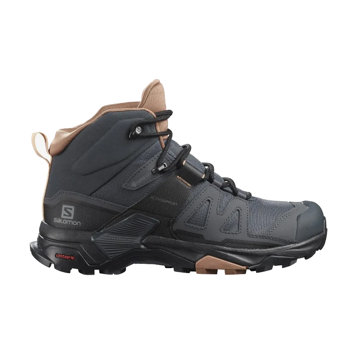 Salomon Women's X Ultra Mid GTX - Ebony/Mocha
