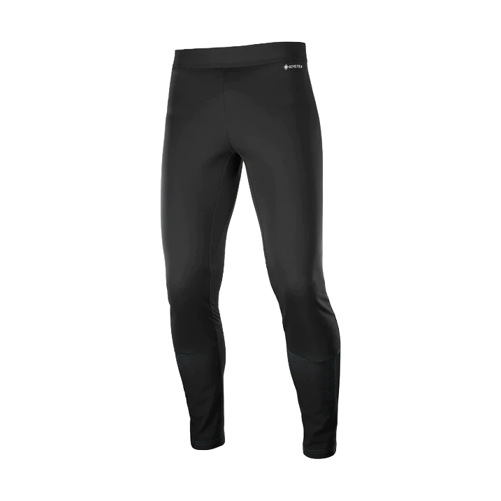Salomon Men's GORE TEX INFINIUM WINDSTOPPER Tights - Black *SALE*