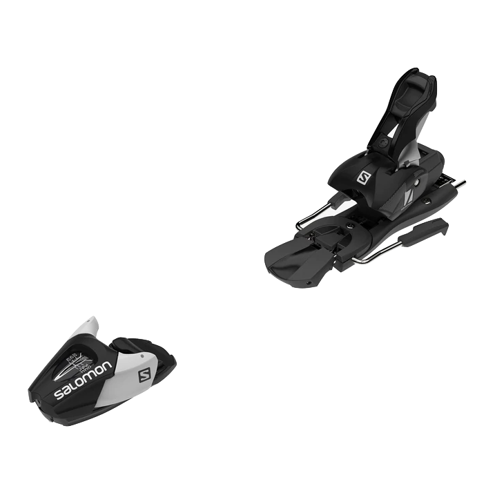 Salomon L7 Junior Ski Bindings - Black/White