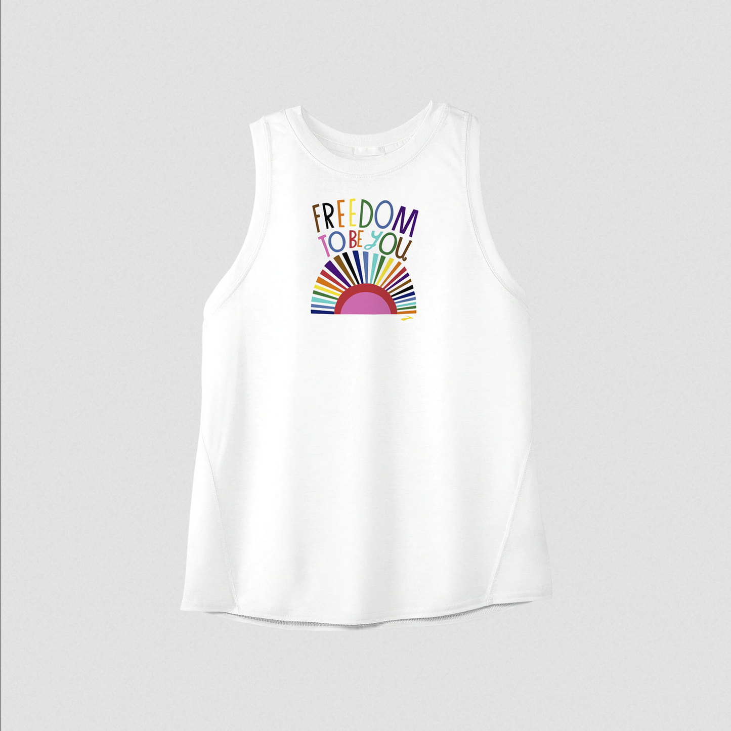 Brooks Women's Distance Tank - Freedom (Pride 2022) *SALE*