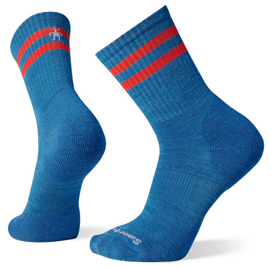 Smartwool Men's Athletic Targeted Cushion Stripe Crew Socks