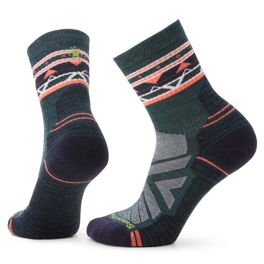 Smartwool Women's Hike Light Cushion Zig Zag Valley Mid Crew Socks