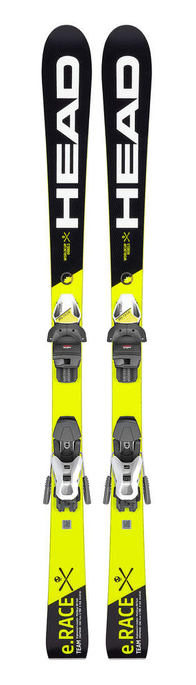 Head Junior Worldcup e.Race Team Skis + JRS 7.5 GW Bindings