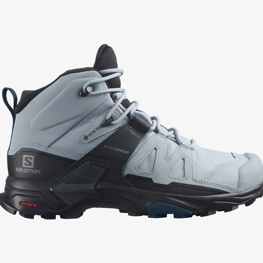 Salomon Women's X Ultra 4 Mid GTX WIDE - Quarry
