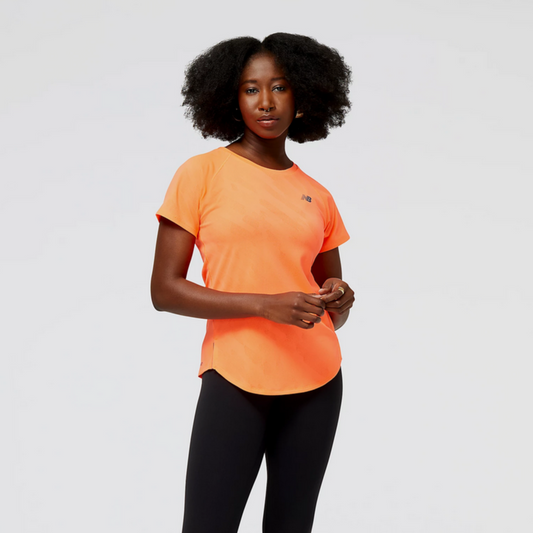 New Balance Women's Q Speed Jacquard Short Sleeve *SALE*