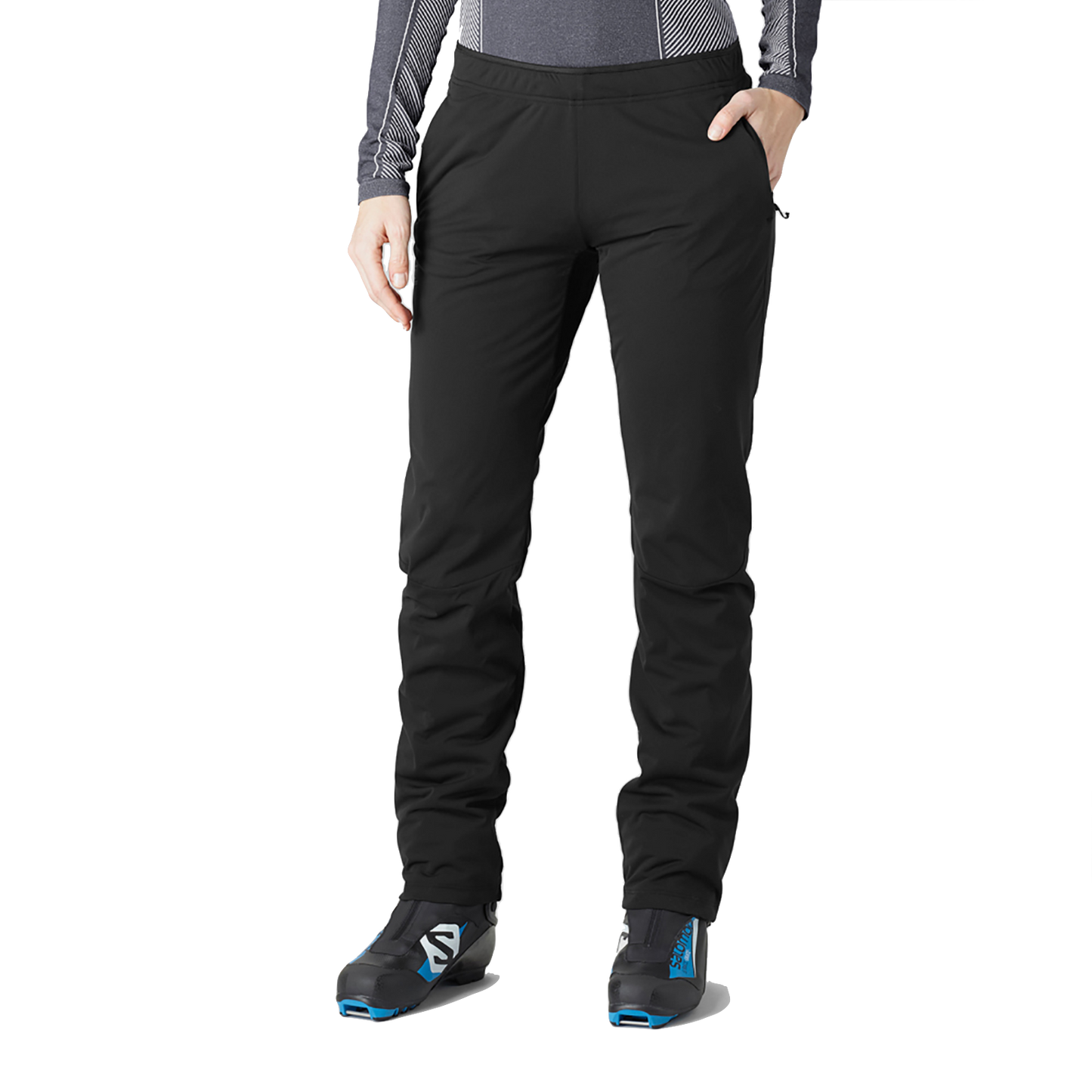Salomon Women's Agile Warm Pant - Black