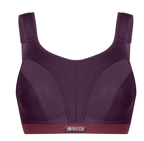 Lace Race High-Neck Sports Bra in Pink