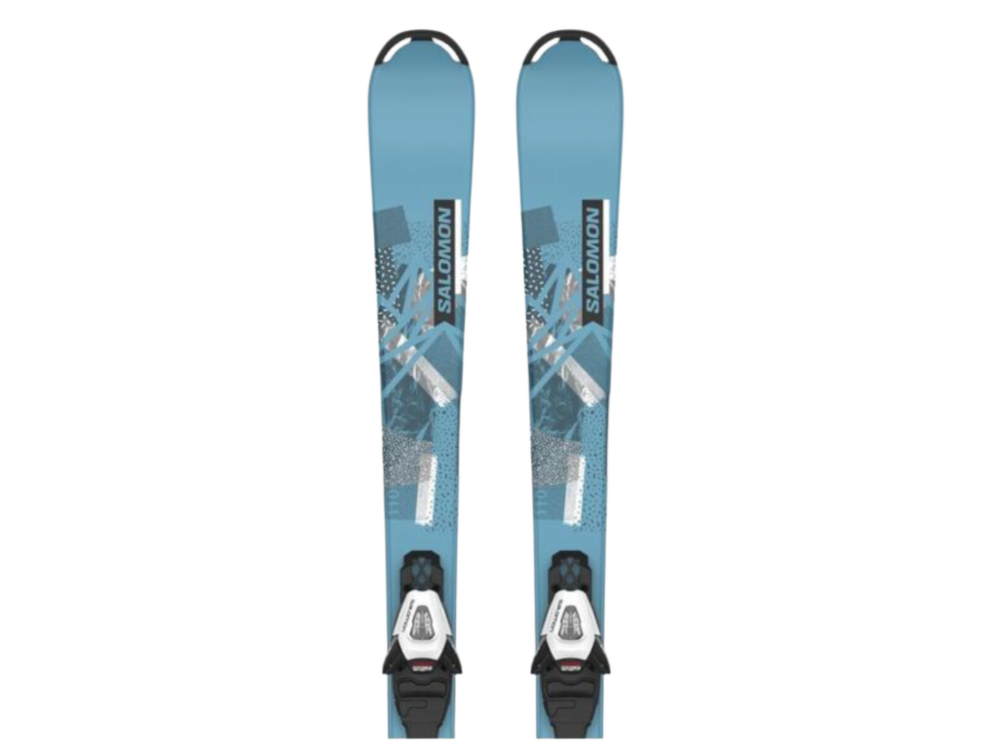 Salomon Junior QST S Skis + C5 GW Skis