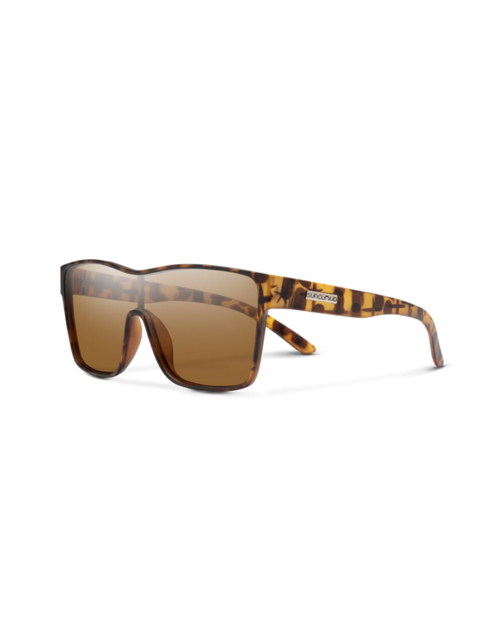 Suncloud Biff Sunglasses - Matte Tortoise / Polarized Brown Lens