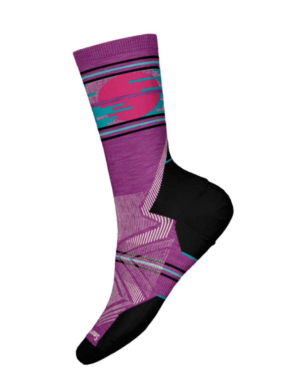 Smartwool Women's Trail Run TC Sunset Trail Print Socks