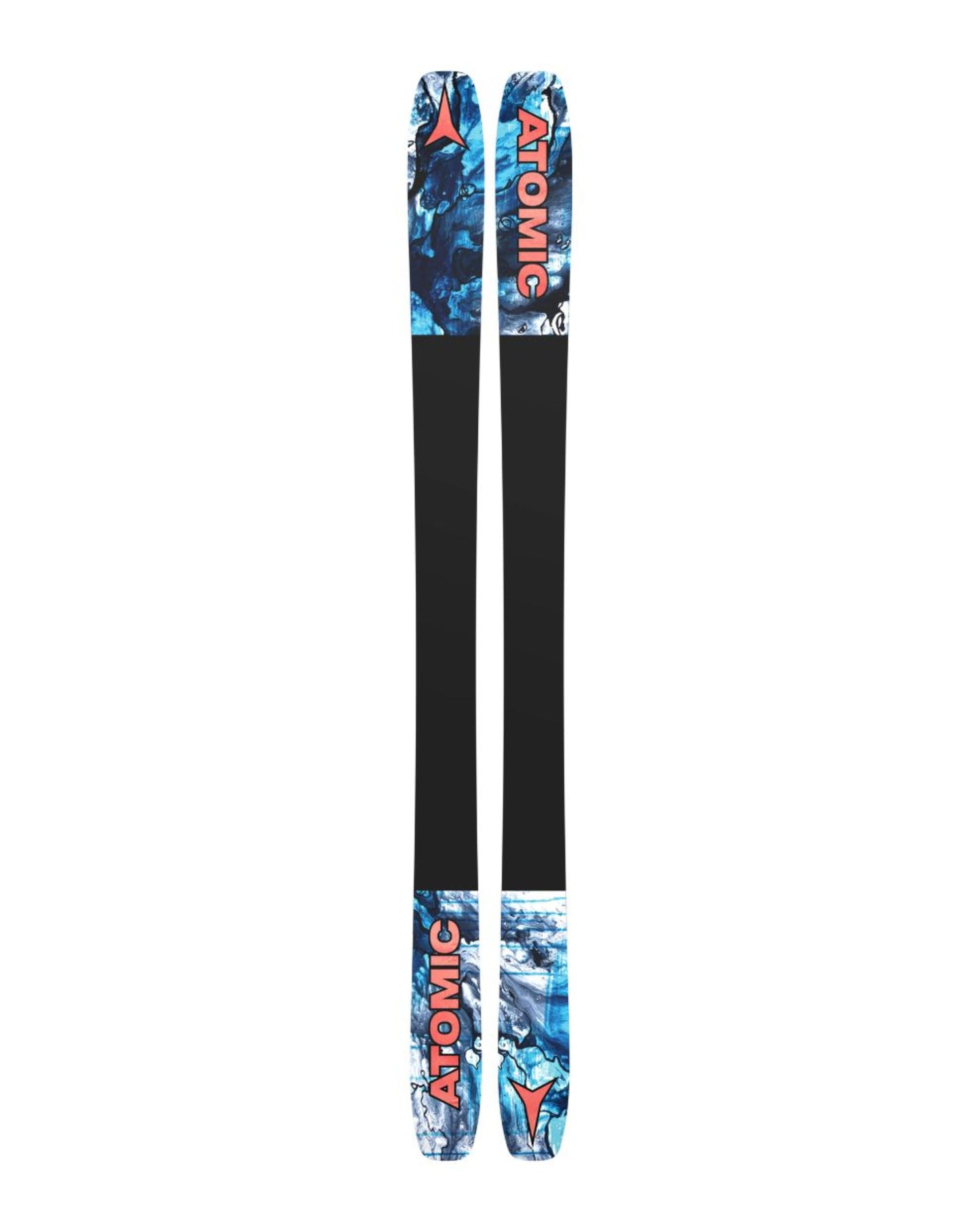 Atomic Bent 100 Skis - Black/Multicolor