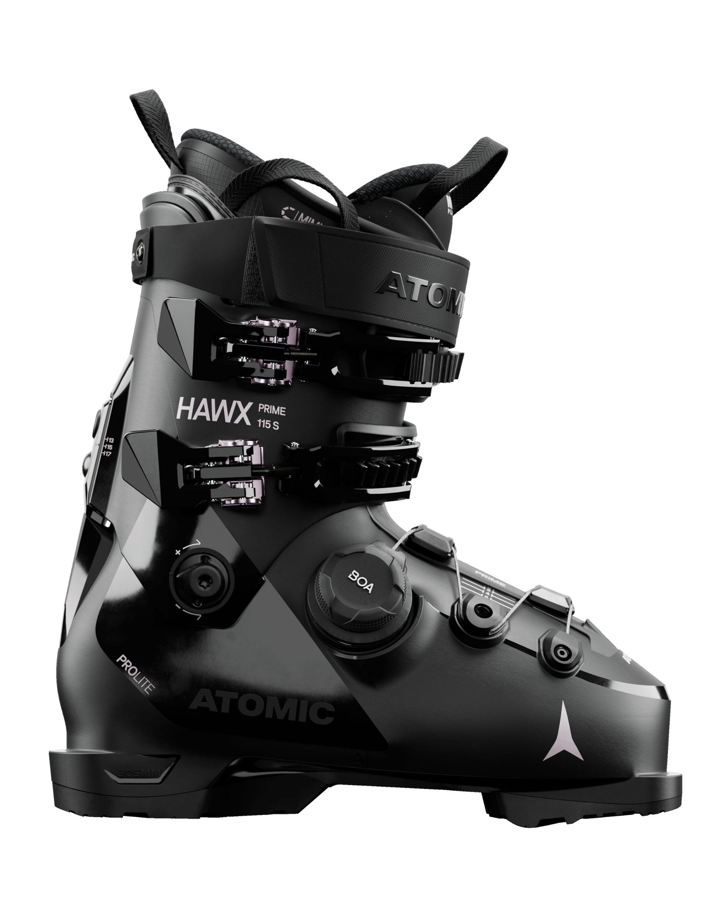 Atomic Hawx Prime 115 S BOA Women's Ski Boots - Black/Rose Gold