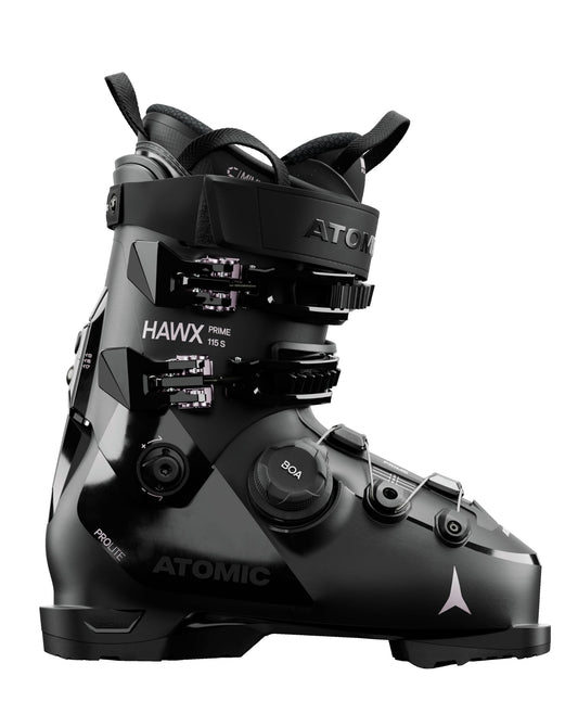 Atomic Hawx Prime 115 S BOA Women's Ski Boots - Black/Rose Gold