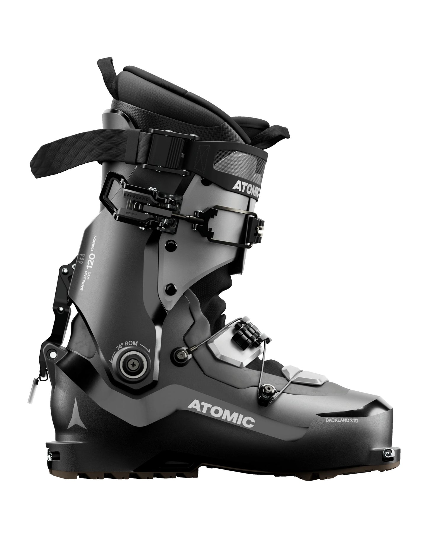 Atomic Backland XTD Carbon 120 Men's Ski Boots - Black/Silver
