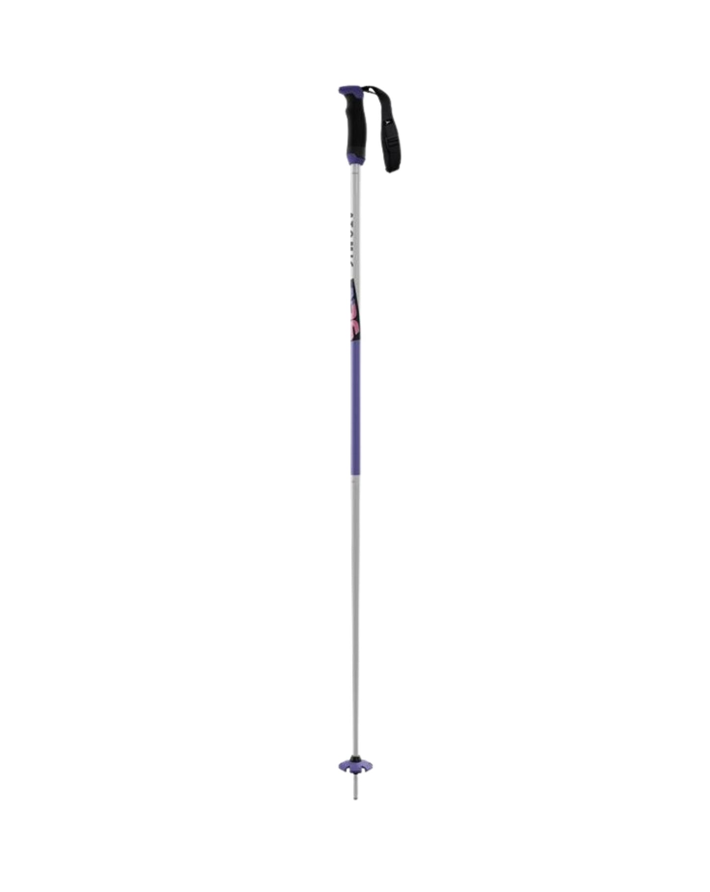 Atomic AMT SQS Retro ARC Ski Poles - White/Purple