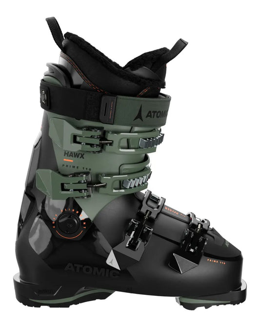 Atomic Hawx Prime 110 GW Ski Boots - Black + Army Green