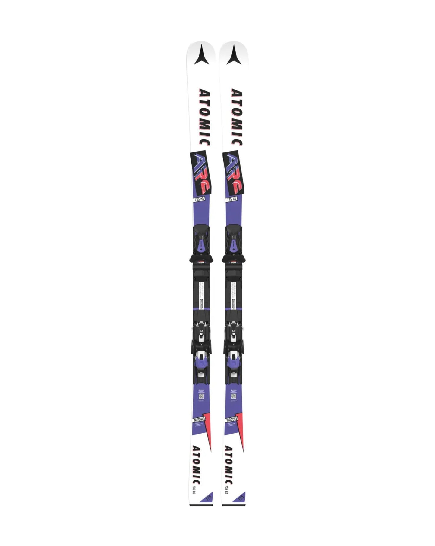 Atomic X9S Retro ARC 735 RS Skis + I12 Ski Bindings