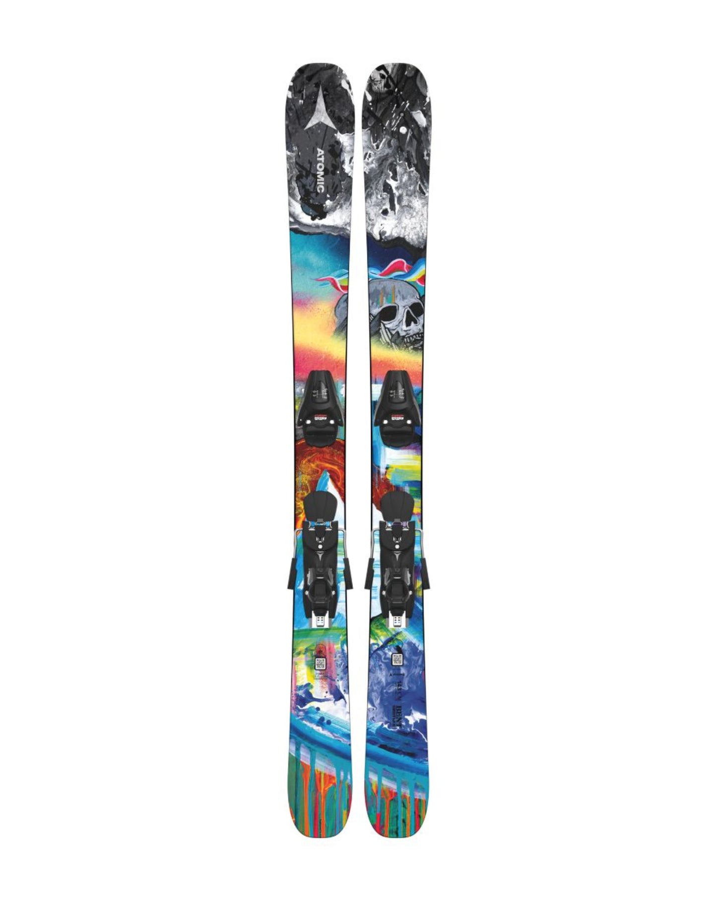 Atomic Bent Chetler Mini 133-143 Junior Skis + Colt 7