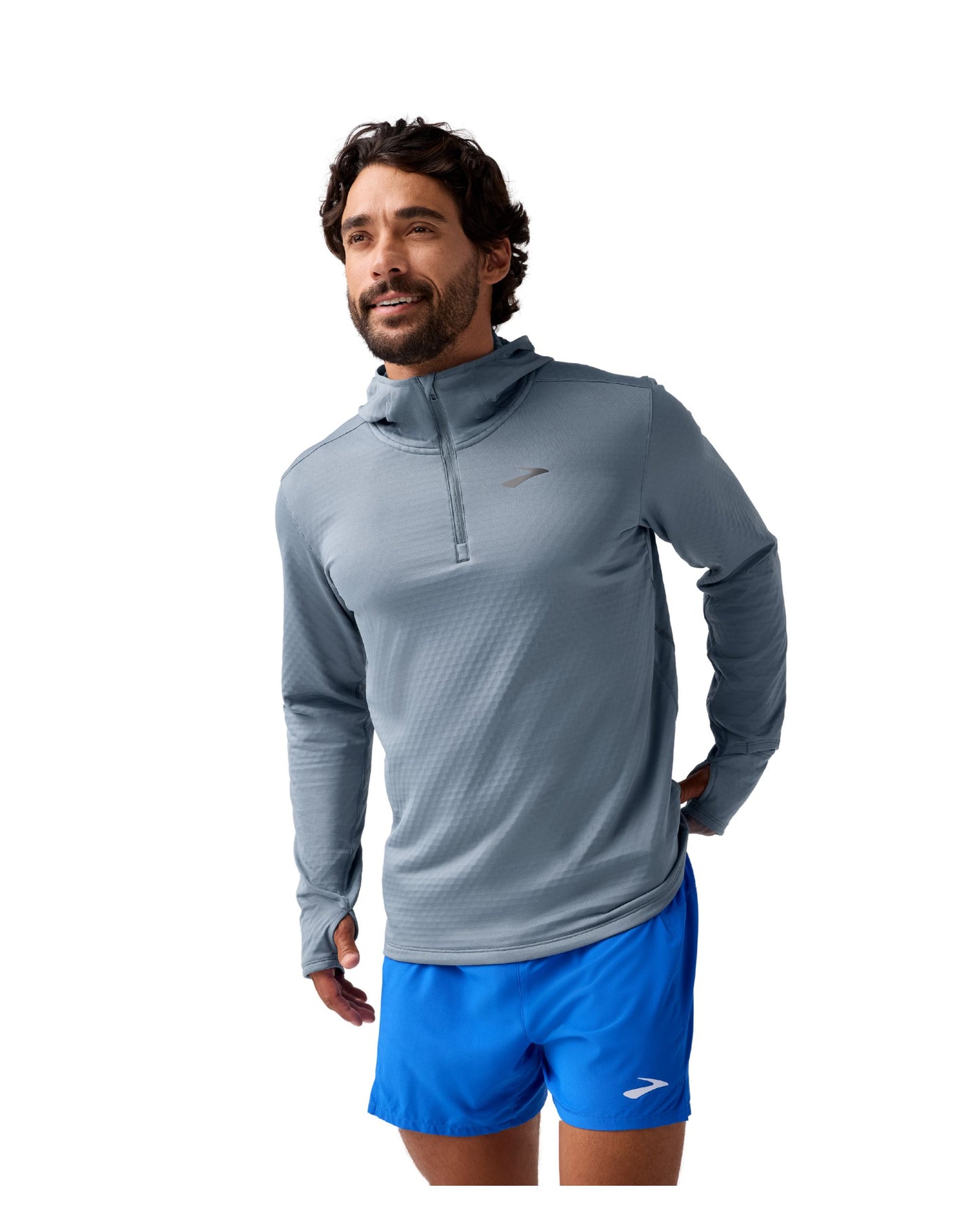 Brooks Men's Notch Thermal Hoodie 3.0