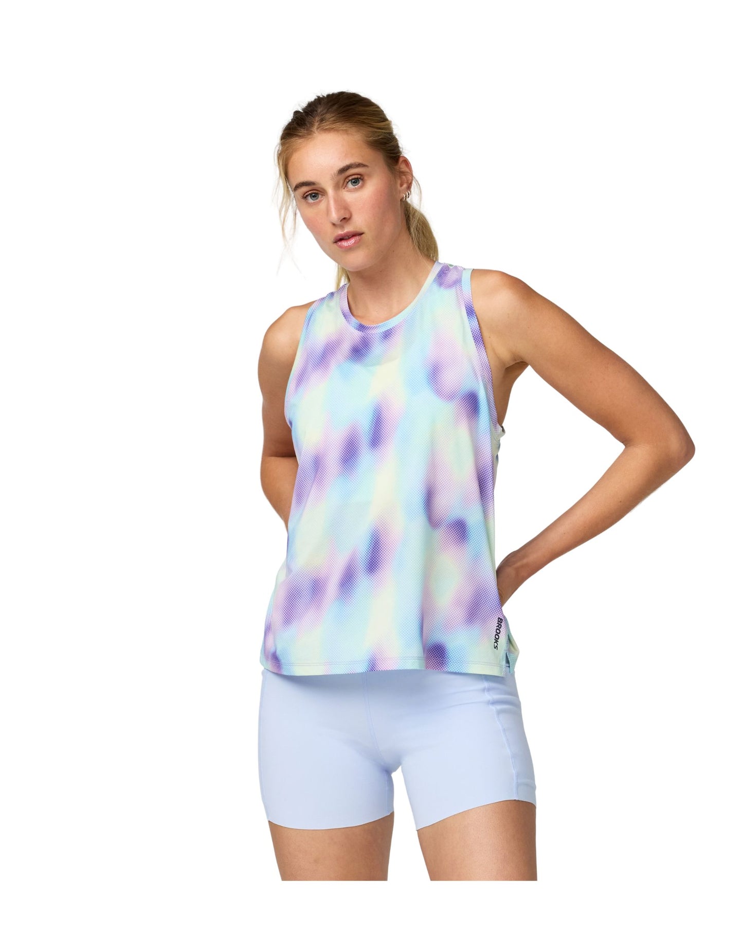 Brooks Women's Dash Tank Printed Euphoryc