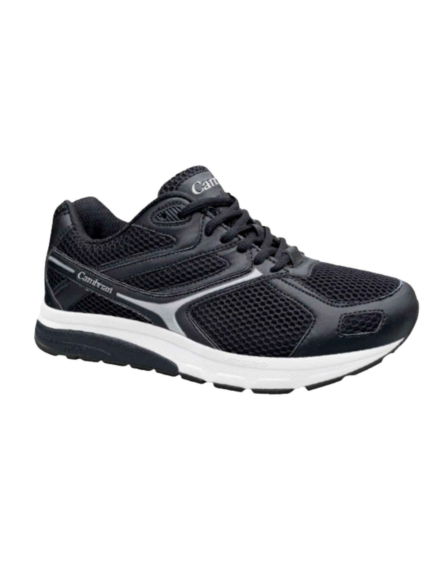 Cambrian Women's Ultra Trainer WIDE - Black/White