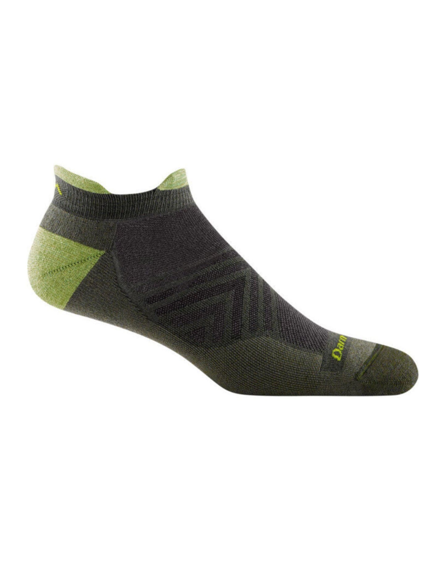 Darn Tough Men's Run No Show Tab Ultra Lightweight Cushion Socks