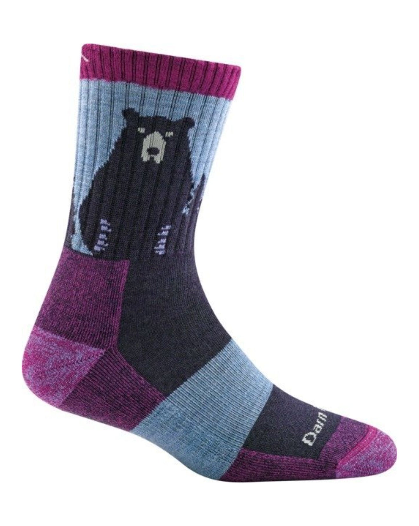 Darn Tough Women's Bear Town Micro Light Cushion Crew Socks