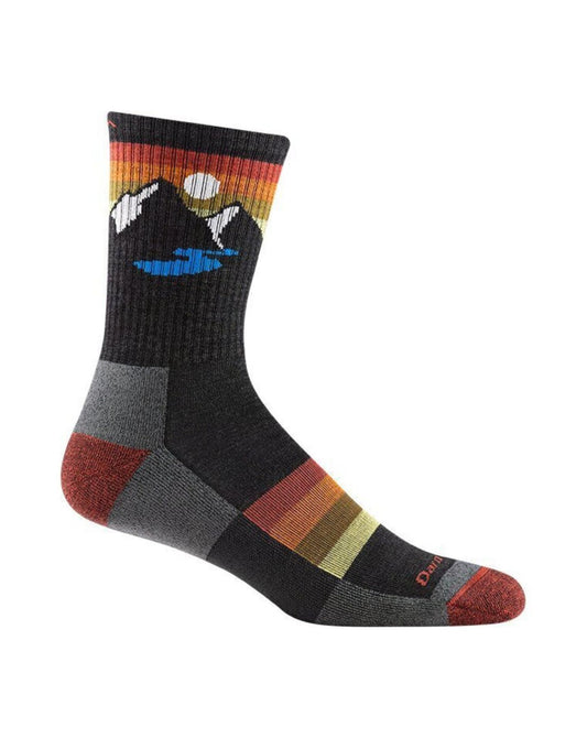 Darn Tough Men's Sunset Ridge Micro Crew Lightweight Cushion Socks