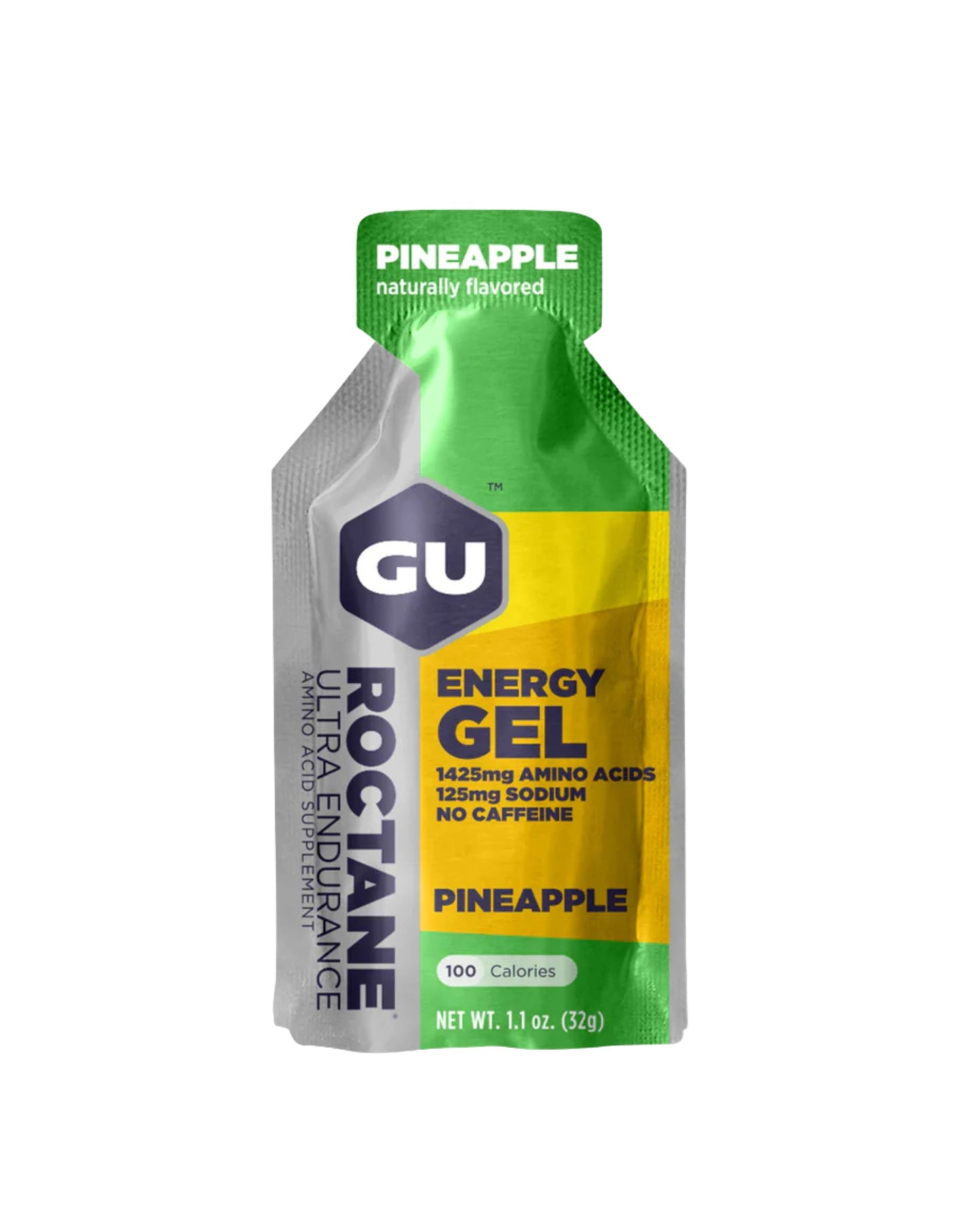 GU Roctane Energy Gel - Pineapple No Caffeine