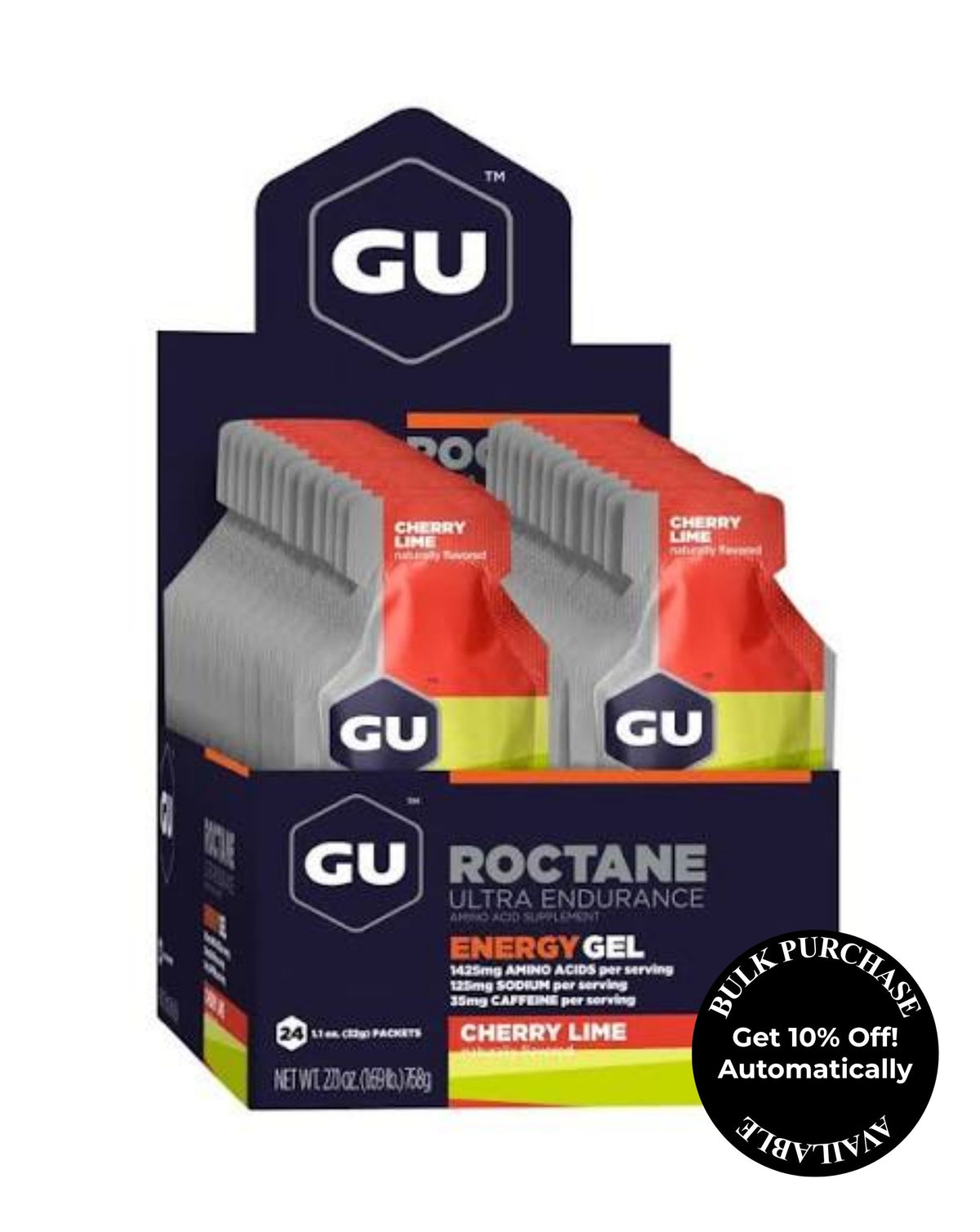 GU Roctane Energy Gel - Cherry Lime