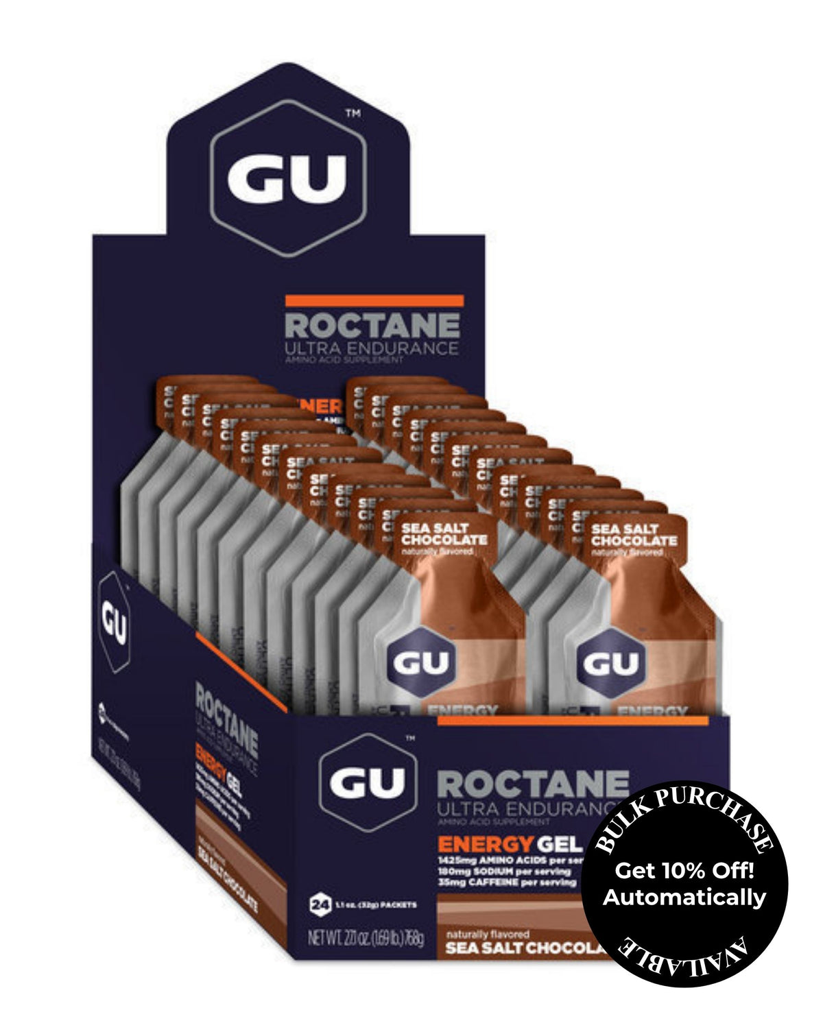 GU Roctane Energy Gel - Sea Salt Chocolate
