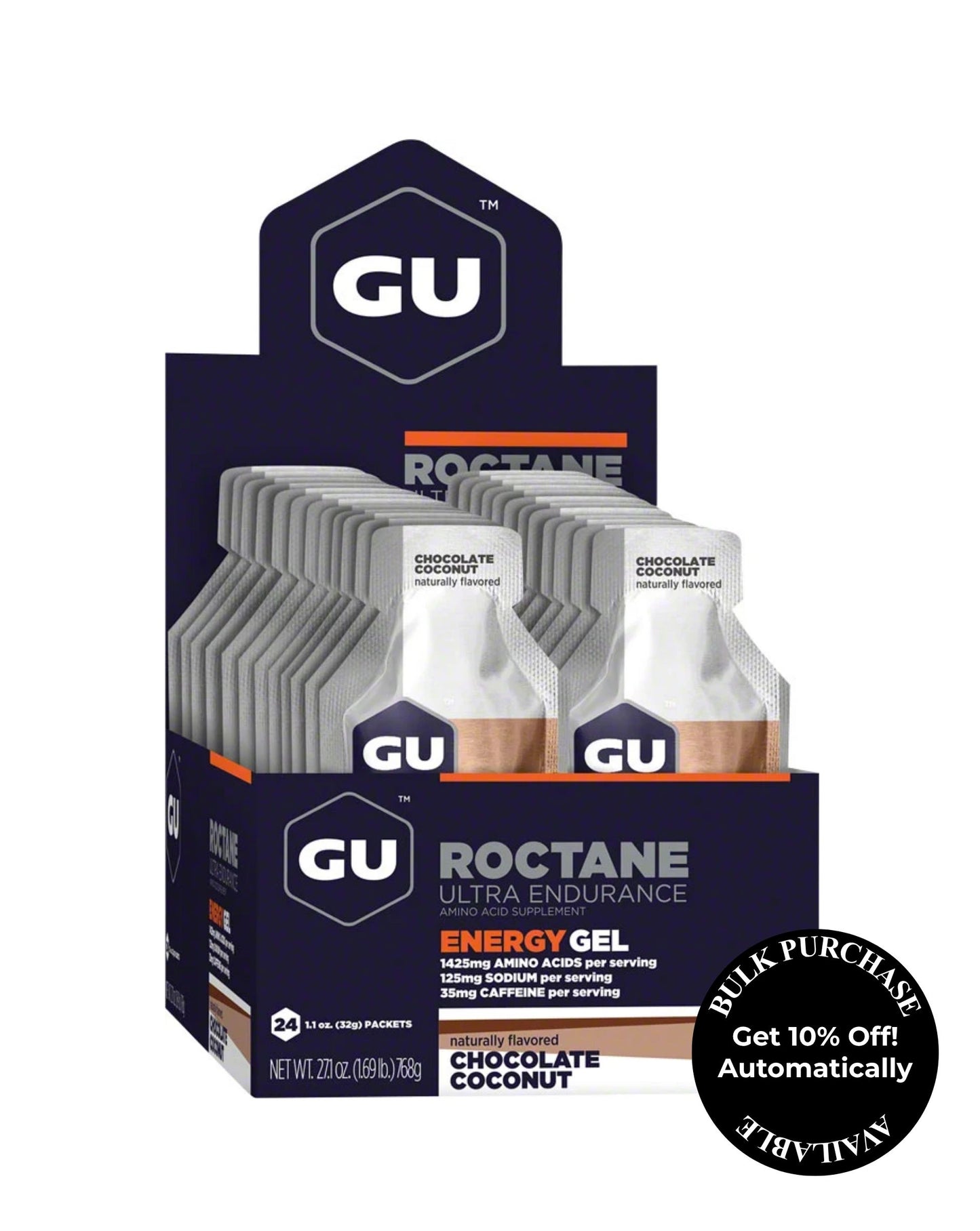 GU Roctane Energy Gel - Chocolate Coconut