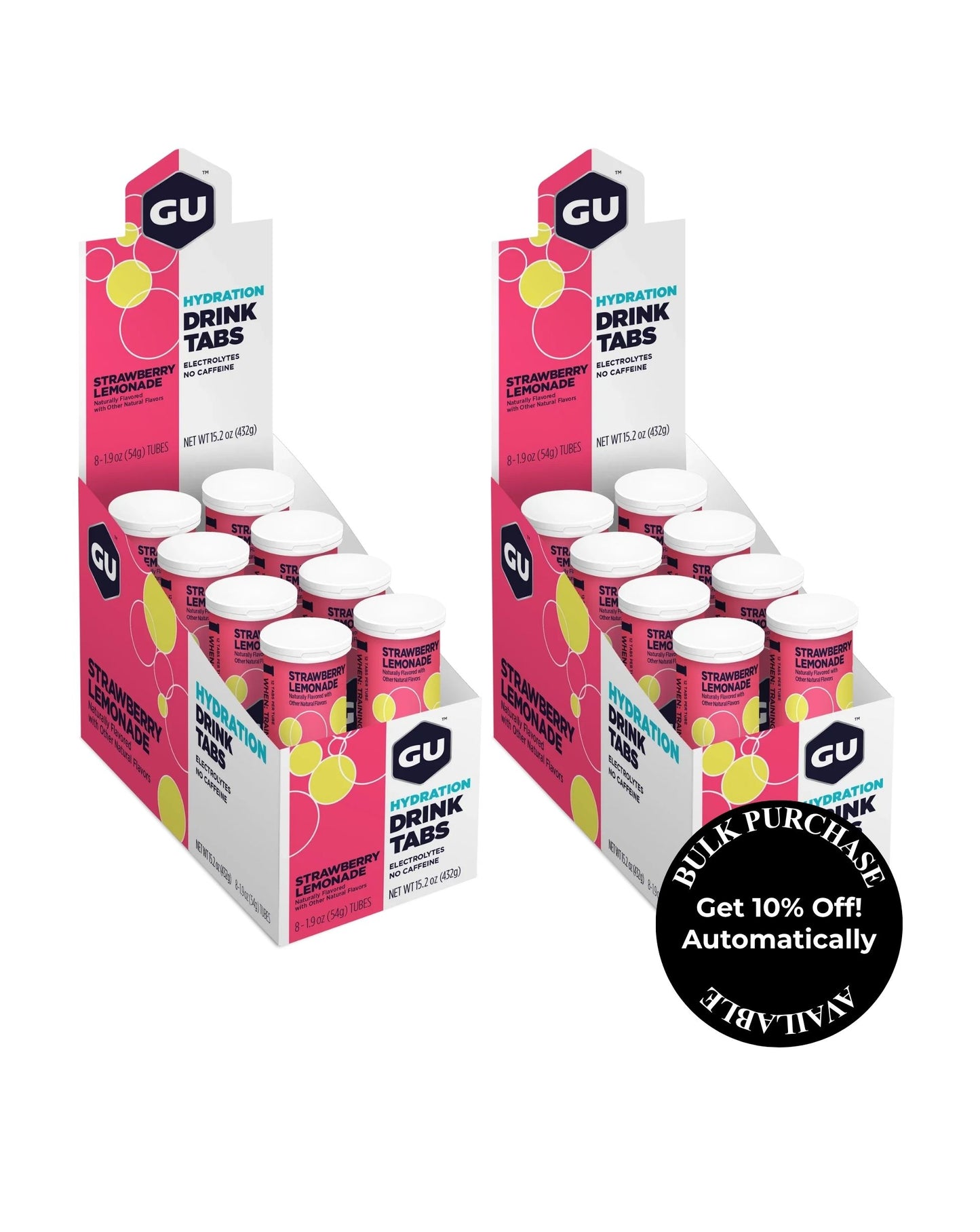 GU Hydration Brew Tabs - Strawberry Lemonade